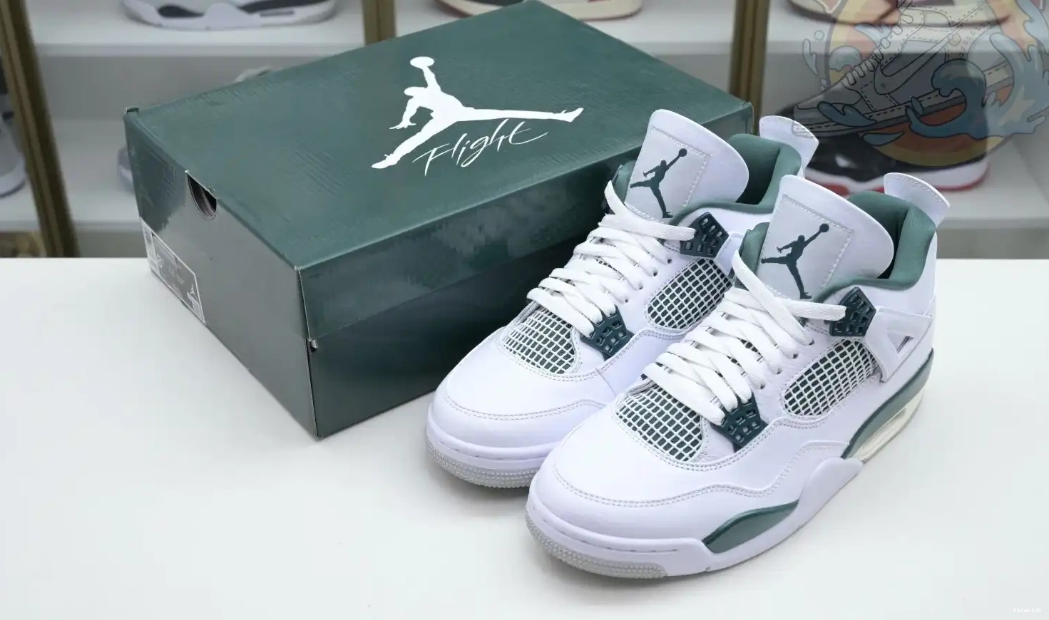 Air Oxidized Green 4 Jordan 0512